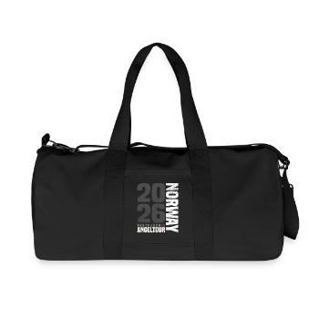 Vestfjord Angeltour Norwegen 2026 - Recycelte Canvas-Sporttasche von Stanley/Stella - Schwarz - Vorne