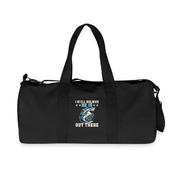  Megalodon Shark Collector Meg Research Team - Recycled Canvas Sports Bag by Stanley/Stella - black - Front