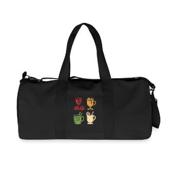 Santa Claus Mulled Wine Christmas - Recycled Canvas Sports Bag by Stanley/Stella - black - Front