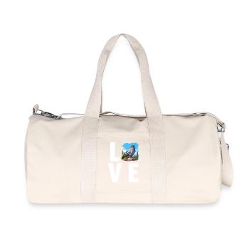 Pigeons Pigeon - Sac de sport en toile recyclée Stanley/Stella - blanc naturel - Devant