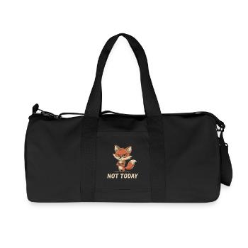 Fox Humor - Recycled Canvas Sports Bag by Stanley/Stella - black - Front