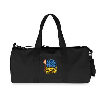Anti-cavalage Hobby Drop The Stick - Sac de sport en toile recyclée Stanley/Stella - noir - Devant