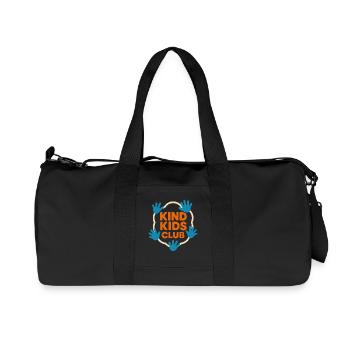 Sympathie anti-harcèlement, Lève-toi - Sac de sport en toile recyclée Stanley/Stella - noir - Devant