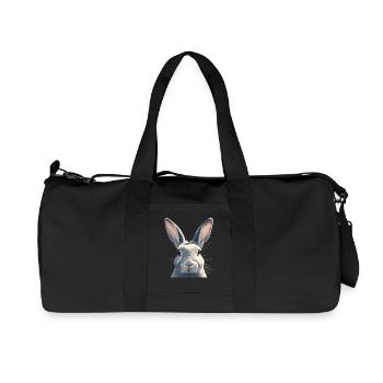 Bunny Bunny - Recycled Canvas Sports Bag by Stanley/Stella - black - Front