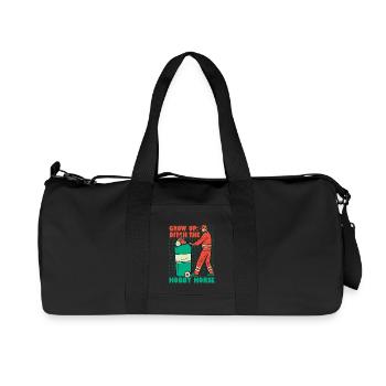 Anti-cavalerie Hobby Ditch The Hobby Horse - Sac de sport en toile recyclée Stanley/Stella - noir - Devant
