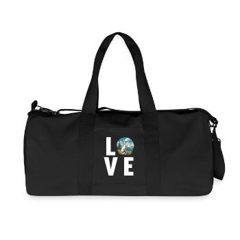Bunny Bunny - Recycled Canvas Sports Bag by Stanley/Stella - black - Front