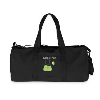 Shaker Stuck Beginner Mixologist - Recycled Canvas Sports Bag by Stanley/Stella - black - Front