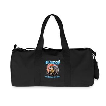 Drôle d’opossum - Sac de sport en toile recyclée Stanley/Stella - noir - Devant
