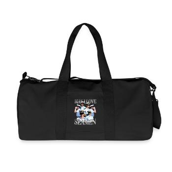 Man I Love Seamen Unwearable Bootleg - Recycled Canvas Sports Bag by Stanley/Stella - black - Front