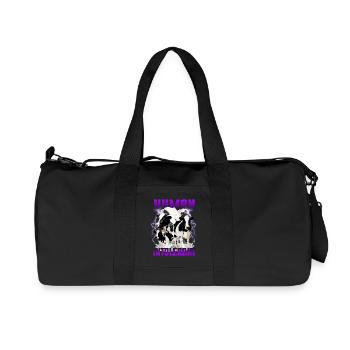 Unwearable Bootleg Human Intolerant - Recycelte Canvas-Sporttasche von Stanley/Stella - Schwarz - Vorne