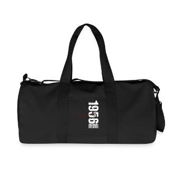 70e anniversaire Original janvier Né en 1956 - Sac de sport en toile recyclée Stanley/Stella - noir - Devant