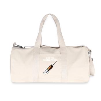 Mörkrost Blood Type - Recycled Canvas Sports Bag by Stanley/Stella - natural - Front