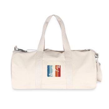 Je peux pas j'ai basket - Sac de sport en toile recyclée Stanley/Stella - blanc naturel - Devant