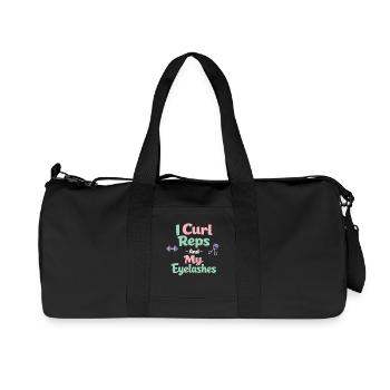 Anime Strong Girl qui prend la Force - Sac de sport en toile recyclée Stanley/Stella - noir - Devant