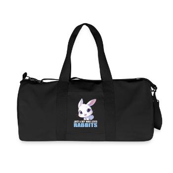 Bunny Bunny - Recycled Canvas Sports Bag by Stanley/Stella - black - Front