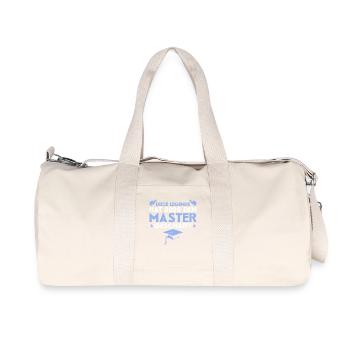 Bestandene Masterprüfung 2026 Master Abschluss - Recycelte Canvas-Sporttasche von Stanley/Stella - Naturweiß - Vorne