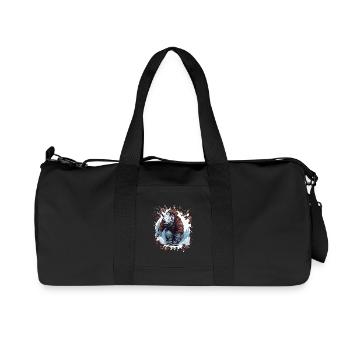 Rhino Snowboard - Sac de sport en toile recyclée Stanley/Stella - noir - Devant
