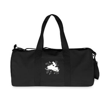 Skidoo Vibrant Snowmobile Adventure - Recycled Canvas Sports Bag by Stanley/Stella - black - Front