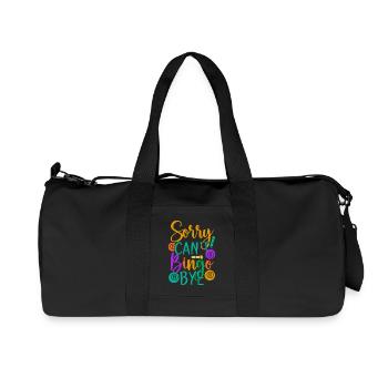 Bingo Game Sorry Can´t Bye Bingo - Recycelte Canvas-Sporttasche von Stanley/Stella - Schwarz - Vorne