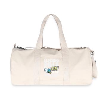 Pharmacien Technicien Pharmaceutique - Sac de sport en toile recyclée Stanley/Stella - blanc naturel - Devant