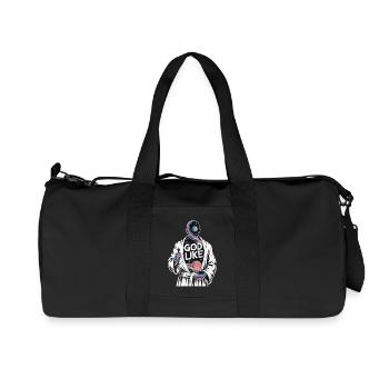 Conception galactique semblable à celle de Dieu - Sac de sport en toile recyclée Stanley/Stella - noir - Devant