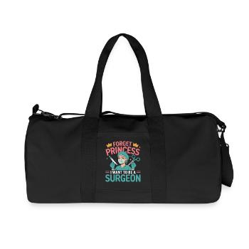 Je veux devenir chirurgien - Sac de sport en toile recyclée Stanley/Stella - noir - Devant