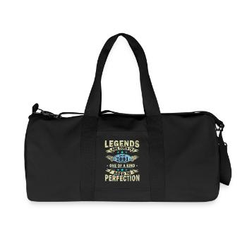 25th Birthday Original January Year 2001 - Recycled Canvas Sports Bag by Stanley/Stella - black - Front