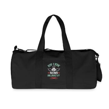 I love my Bullmastiff - Recycled Canvas Sports Bag by Stanley/Stella - black - Front