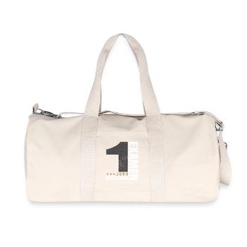 Congratulations 1st Exam Law - Recycled Canvas Sports Bag by Stanley/Stella - natural - Front