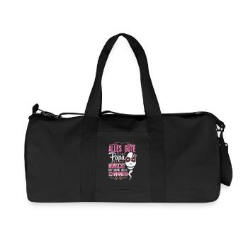 All the best dad wishes you your best swimmer - Recycled Canvas Sports Bag by Stanley/Stella - black - Front