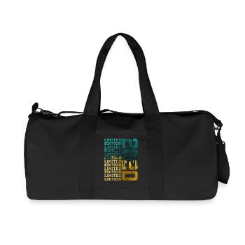 LIMITED EDITION 2020 6 YEARS 6TH BIRTHDAY - Recycled Canvas Sports Bag by Stanley/Stella - black - Front