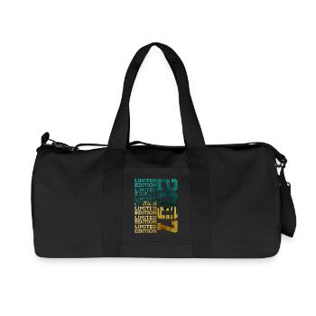 LIMITED EDITION 2007 19 YEARS 19TH BIRTHDAY - Recycled Canvas Sports Bag by Stanley/Stella - black - Front