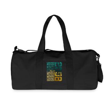 ÉDITION LIMITÉE 2008 18 ANS 18 ANS - Sac de sport en toile recyclée Stanley/Stella - noir - Devant