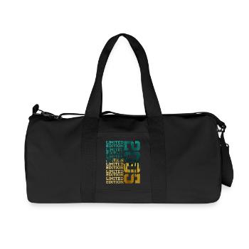 ÉDITION LIMITÉE 2005 21 ANS 21E ANNIVERSAIRE - Sac de sport en toile recyclée Stanley/Stella - noir - Devant