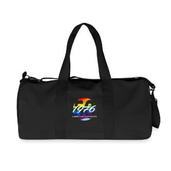 50. Geburtstag 1976 Geschenk für Männer und Frauen - Recycelte Canvas-Sporttasche von Stanley/Stella - Schwarz - Vorne