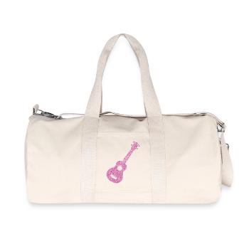 Diamants ukulélé hawaïen - Sac de sport en toile recyclée Stanley/Stella - blanc naturel - Devant
