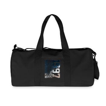 LIMITED EDITION 1997 29 YEARS 29TH BIRTHDAY - Recycled Canvas Sports Bag by Stanley/Stella - black - Front