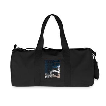 LIMITED EDITION 1977 49 YEARS 49TH BIRTHDAY - Recycled Canvas Sports Bag by Stanley/Stella - black - Front