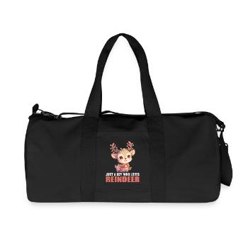 Renne Renne - Sac de sport en toile recyclée Stanley/Stella - noir - Devant