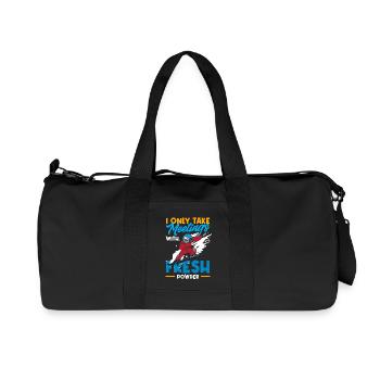 Télésiège de réunion de snowboard snowboard - Sac de sport en toile recyclée Stanley/Stella - noir - Devant
