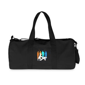 Capoeira - Recycled Canvas Sports Bag by Stanley/Stella - black - Front