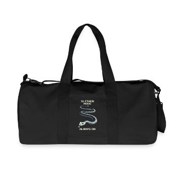 La mode Slither Toujours En Activité | Mentalité du serpent - Sac de sport en toile recyclée Stanley/Stella - noir - Devant