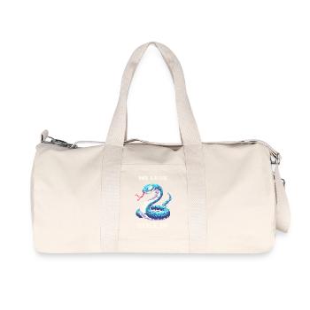 No legs, but still surgery | Snake Humor - Recycled Canvas Sports Bag by Stanley/Stella - natural - Front
