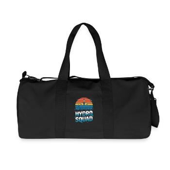 Hydro Squad Hydropower Team Renewable Energy - Recycled Canvas Sports Bag by Stanley/Stella - black - Front