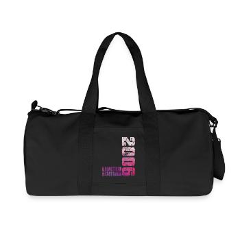 20th Birthday Boy Girl 20 Year Old 2006 Gift - Recycled Canvas Sports Bag by Stanley/Stella - black - Front