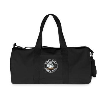 Boat_Hair_Don-t_Care_2 - Recycelte Canvas-Sporttasche von Stanley/Stella - Schwarz - Vorne