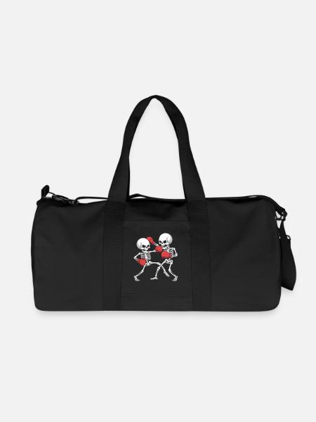 Skeleton Boxes - Recycled Canvas Sports Bag by Stanley/Stella - black