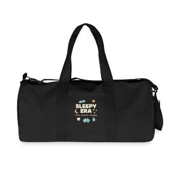 Sleepy Era Offline Recharging Relaxation - Recycled Canvas Sports Bag by Stanley/Stella - black - Front