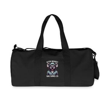 Guten Morgen Ganz Dünnes Eis Koala Schlafmützen - Recycled Canvas Sports Bag by Stanley/Stella - black - Front