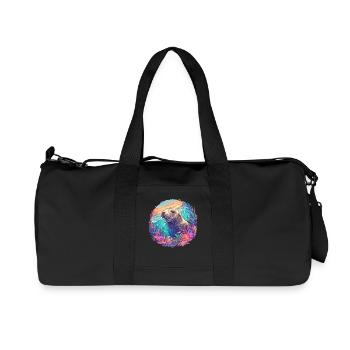 Sea Lions Sea Lion - Recycled Canvas Sports Bag by Stanley/Stella - black - Front